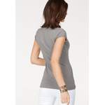 Rundhalsshirt von laura scott, in der Farbe Grau, aus Jersey, andere Perspektive, Vorschaubild