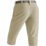 Sportshorts von maier sports, in der Farbe Beige, aus Elasthan, andere Perspektive, Vorschaubild