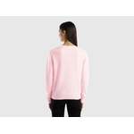 Sonstige Pullover von United Colors of Benetton, in der Farbe Rosa, aus Schurwolle, andere Perspektive, Vorschaubild