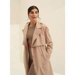 Trenchcoat von Aim'n, in der Farbe Beige, aus Stoff, andere Perspektive, Vorschaubild