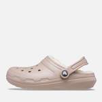 Clog von Crocs, in der Farbe Beige, aus Leder, andere Perspektive, Vorschaubild