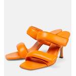 Sandale von Gia Borghini, in der Farbe Orange, andere Perspektive, Vorschaubild