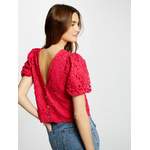 Bluse von Morgan, aus Polyester, andere Perspektive, Vorschaubild