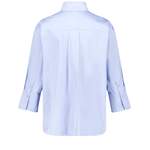 Klassische Bluse von Gerry Weber, in der Farbe Blau, aus Baumwolle, andere Perspektive, Vorschaubild