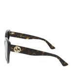 Sonstige Sonnenbrille von Gucci, in der Farbe Braun, aus Kunststoff, andere Perspektive, Vorschaubild