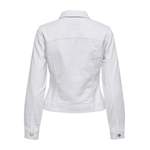 Jeansjacke von Only, in der Farbe Weiss, aus Polyester, andere Perspektive, Vorschaubild