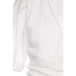 Klassische Bluse von Freebird, in der Farbe Weiss, aus Elasthan, andere Perspektive, Vorschaubild