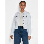 Jeansjacke von Noisy May, in der Farbe Weiss, aus Polyester, Vorschaubild