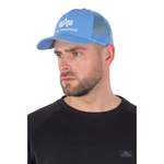 Trucker Cap von alpha industries, in der Farbe Blau, aus Baumwolle, Vorschaubild