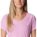 Funktionsshirt von Columbia, in der Farbe Rosa, aus Polyester, andere Perspektive, Vorschaubild