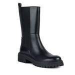 Chelsea-Boot von Geox, in der Farbe Schwarz, aus Stoff, andere Perspektive, Vorschaubild