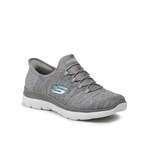 Sneaker von Skechers, in der Farbe Grau, aus Material-mix, andere Perspektive, Vorschaubild