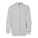 Klassische Bluse von Vero Moda, in der Farbe Grau, andere Perspektive, Vorschaubild