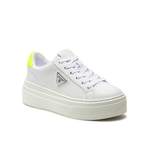 Sneaker von Guess, in der Farbe Weiss, andere Perspektive, Vorschaubild