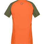 T-Shirt von Norrona, in der Farbe Orange, andere Perspektive, Vorschaubild