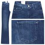 5-Pocket-Jeans, in der Farbe Blau, aus Baumwolle, Vorschaubild