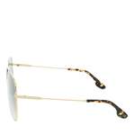 Sonstige Sonnenbrille von Victoria Beckham, in der Farbe Gold, aus Metall, andere Perspektive, Vorschaubild