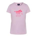 T-Shirt von Polo Sylt, in der Farbe Rosa, aus Baumwolle, Vorschaubild