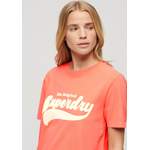 T-Shirt von Superdry, in der Farbe Rot, andere Perspektive, Vorschaubild