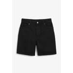 Hochtaillierte Denim-Shorts der Marke Monki