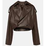 Loewe Cropped-Lederjacke der Marke Loewe