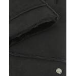 Lederhandschuhe von Roeckl, in der Farbe Schwarz, aus Fell, andere Perspektive, Vorschaubild