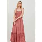 Sommerkleid von b.Young, in der Farbe Rosa, aus Viskose, andere Perspektive, Vorschaubild