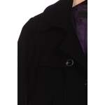 Mantel von CINQUE, in der Farbe Schwarz, aus Schurwolle, andere Perspektive, Vorschaubild