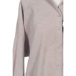 Klassische Bluse von ZARA, in der Farbe Beige, aus Elasthan, andere Perspektive, Vorschaubild