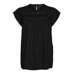 Bluse von Vero Moda Curve, in der Farbe Schwarz, aus Viskose, andere Perspektive, Vorschaubild