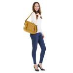 Shopper von Samantha Look, in der Farbe Gelb, aus Leder, andere Perspektive, Vorschaubild