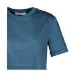 T-Shirt von Max Mara, in der Farbe Blau, aus Baumwolle, andere Perspektive, Vorschaubild