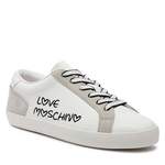 Sneaker von Love Moschino, in der Farbe Weiss, aus Bianco, andere Perspektive, Vorschaubild