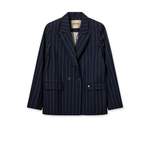 Blusenblazer von MOS MOSH, in der Farbe Blau, aus Polyester, andere Perspektive, Vorschaubild