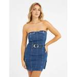 Kurzes Bodycon-Jeanskleid der Marke Guess