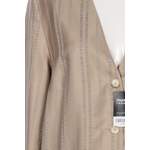Klassische Bluse von Sempre Piu, in der Farbe Beige, aus Viskose, andere Perspektive, Vorschaubild