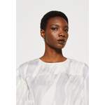 Bluse von Calvin Klein, in der Farbe Weiss, andere Perspektive, Vorschaubild