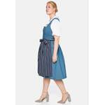 Dirndl von sheego, in der Farbe Blau, aus Polyester, andere Perspektive, Vorschaubild