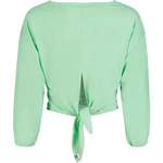 Klassische Bluse von TORSTAI, in der Farbe Grün, aus Material-mix, andere Perspektive, Vorschaubild