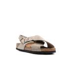 Sandale von Birkenstock, in der Farbe Beige, aus Metall, andere Perspektive, Vorschaubild