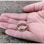 Fingerring von Kiss of Leather, in der Farbe Silber, aus Stein, andere Perspektive, Vorschaubild