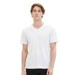 T-Shirt von Tom Tailor, in der Farbe Weiss, aus Baumwolle, andere Perspektive, Vorschaubild