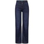 High Waist Jeans von Street One, in der Farbe Blau, andere Perspektive, Vorschaubild