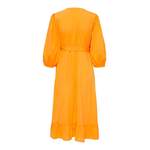 Wickelkleid von Only, in der Farbe Orange, aus Polyester, andere Perspektive, Vorschaubild