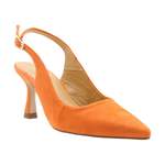 Klassische Pump von Ctwlk., in der Farbe Orange, andere Perspektive, Vorschaubild