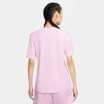 Shirt von Nike, in der Farbe Rosa, aus Baumwolle, andere Perspektive, Vorschaubild