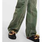Jeans von JW Anderson, in der Farbe Grün, andere Perspektive, Vorschaubild