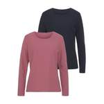 Langarmshirt von Lascana, in der Farbe Rosa, andere Perspektive, Vorschaubild