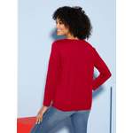 T-Shirt von Classic Basics, in der Farbe Rot, aus Baumwolle, andere Perspektive, Vorschaubild