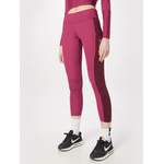 Sportleggings von Nike Sportswear, in der Farbe Rosa, aus Polyester, andere Perspektive, Vorschaubild